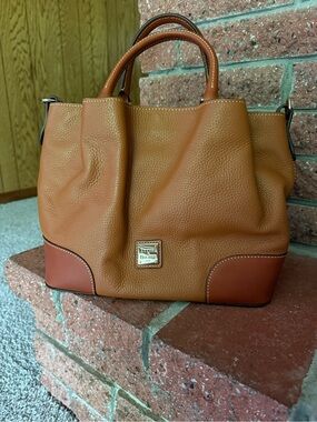 Dooney & Bourke Brenna Pebble Grain Leather Satchel